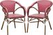 Padazi Red Dining Chair, Set of 2