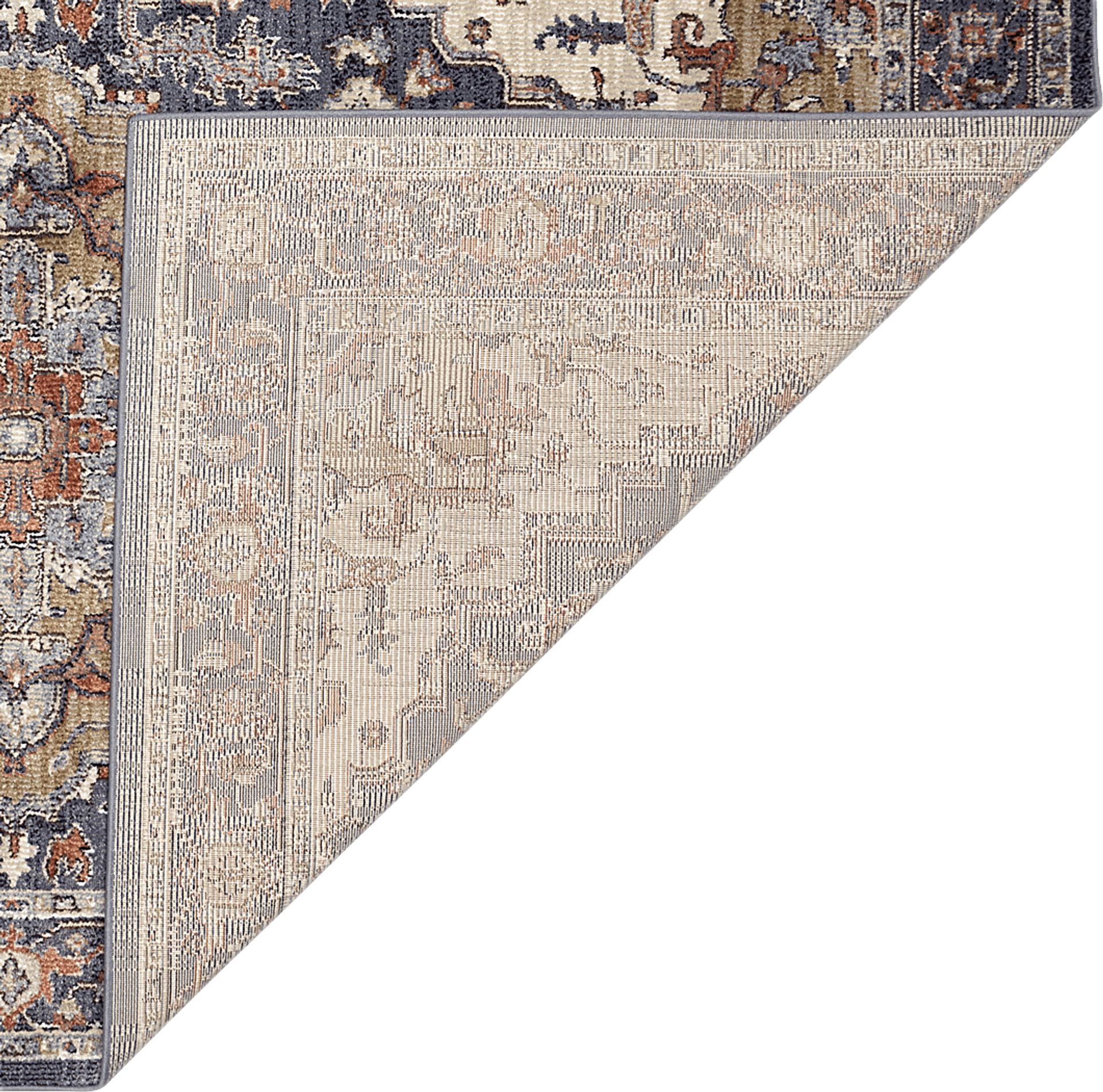 Paeris Navy 5'3 x 7'6 Rug - Image 5
