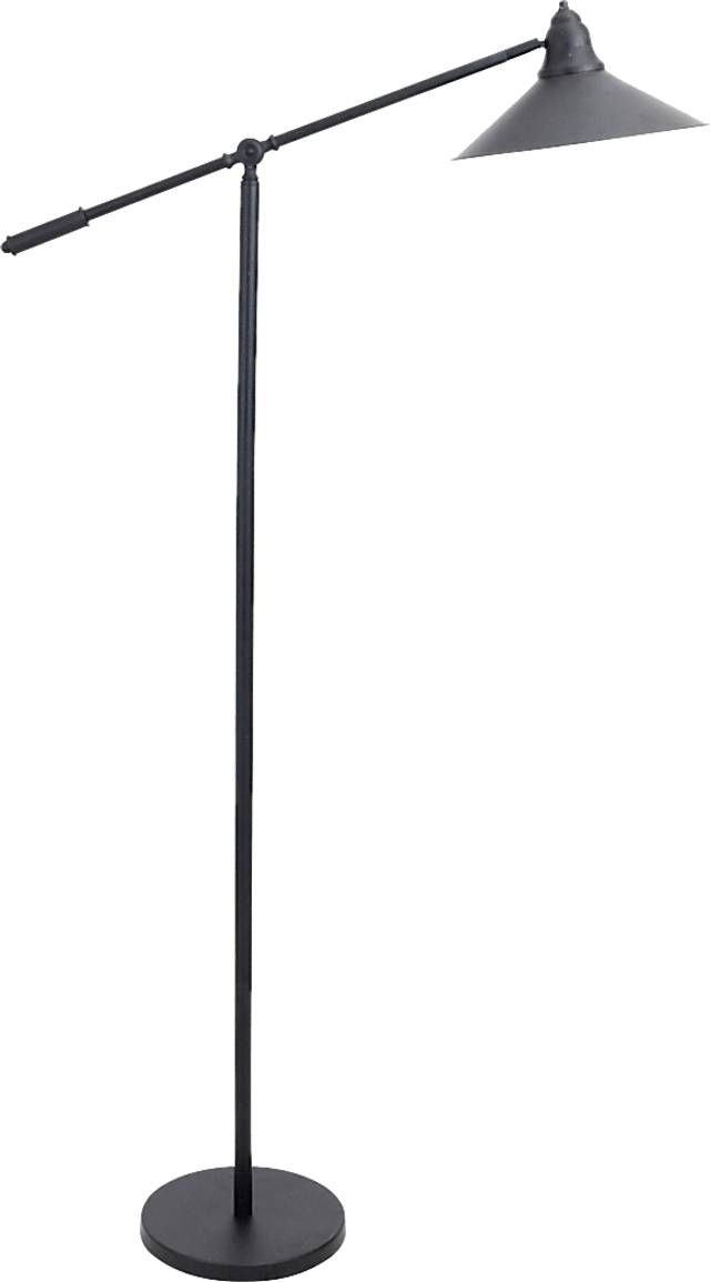 Pages Boulevard Black Floor Lamp - Thumbnail - Image 2