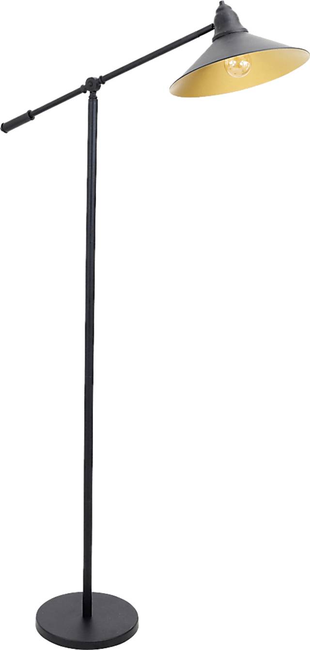 Pages Boulevard Black Floor Lamp - Thumbnail - Image 1