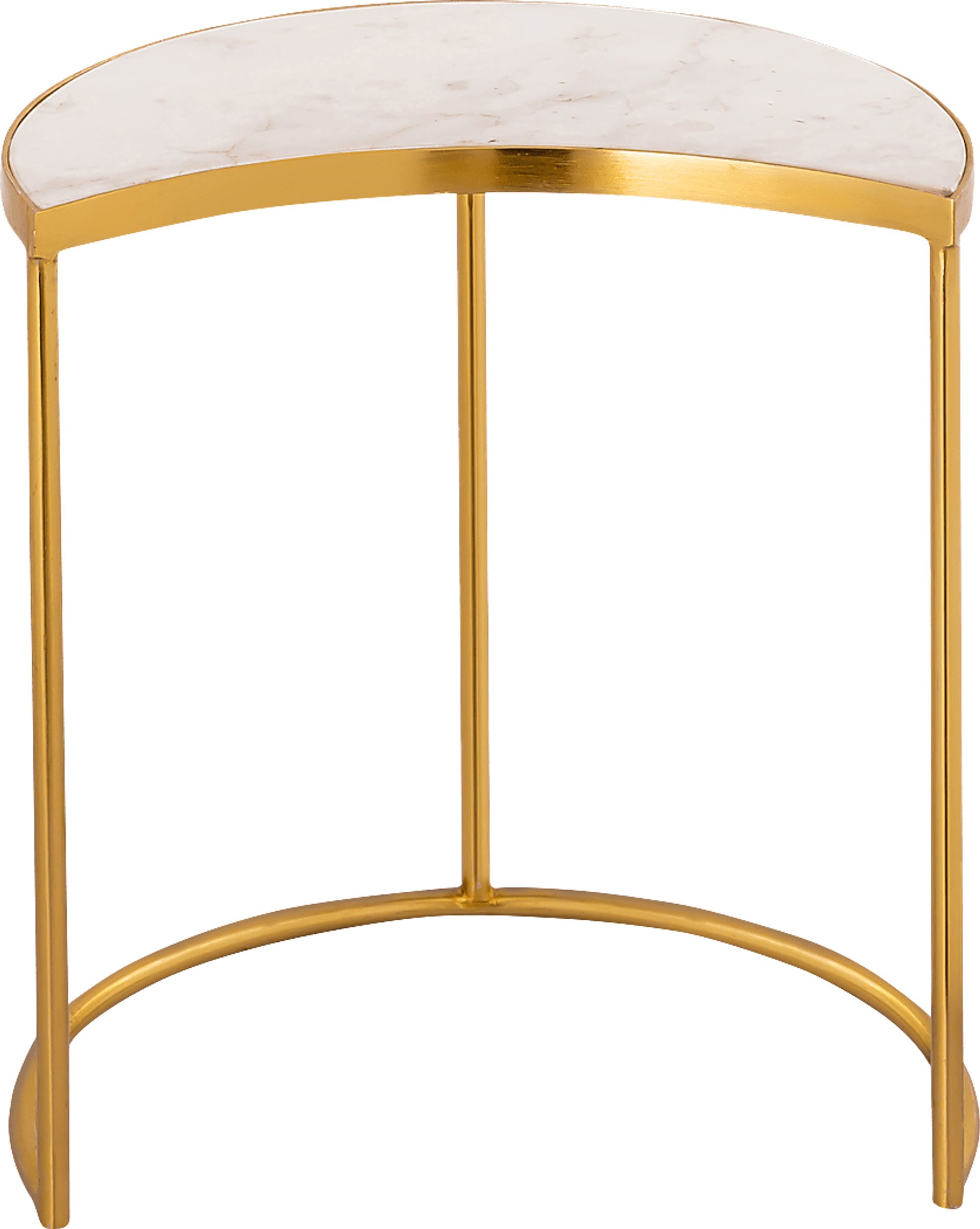 Paget Gold Nesting Tables, Set of 3 - Image 6