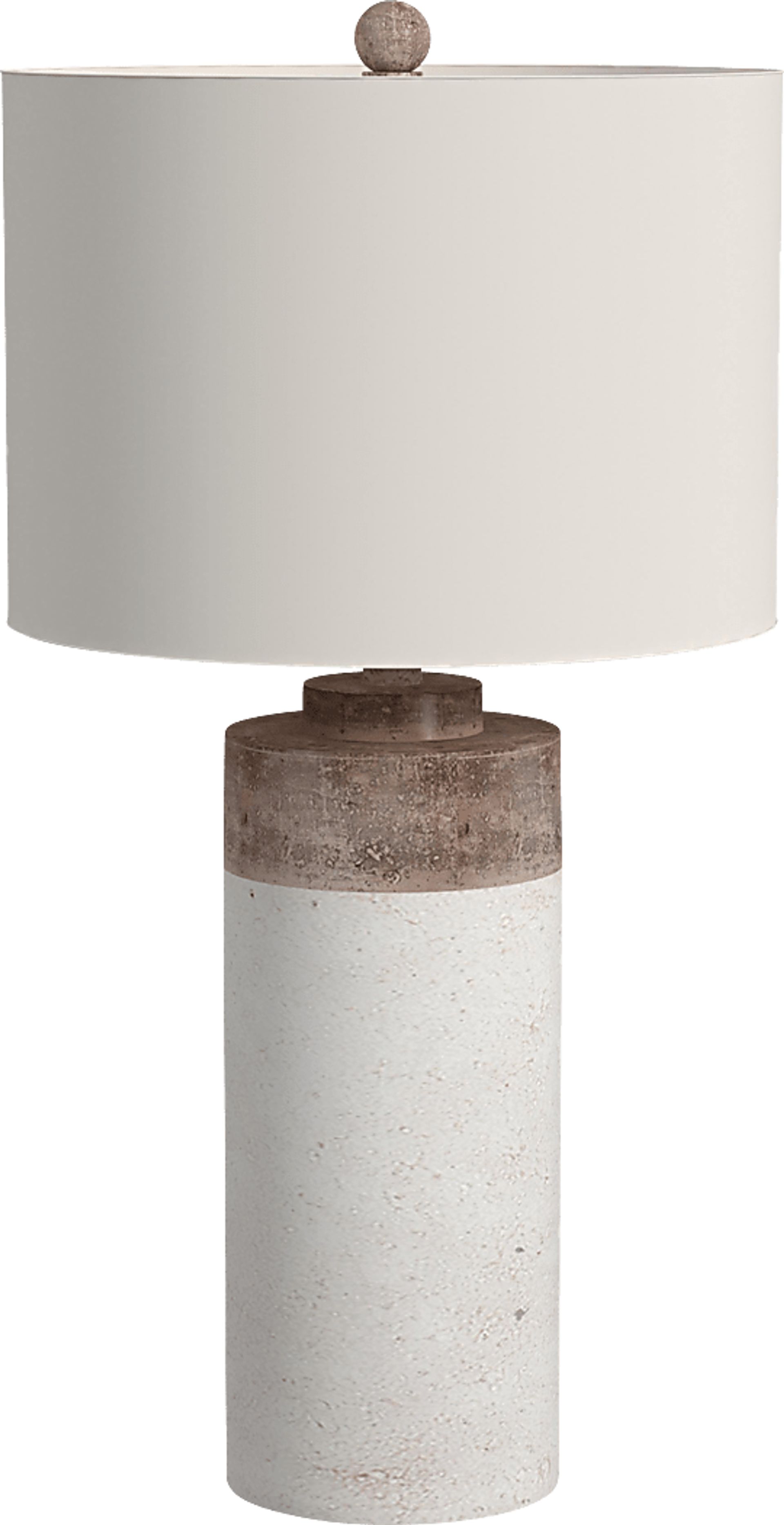 Pagosa Edge White Lamp - Image 3