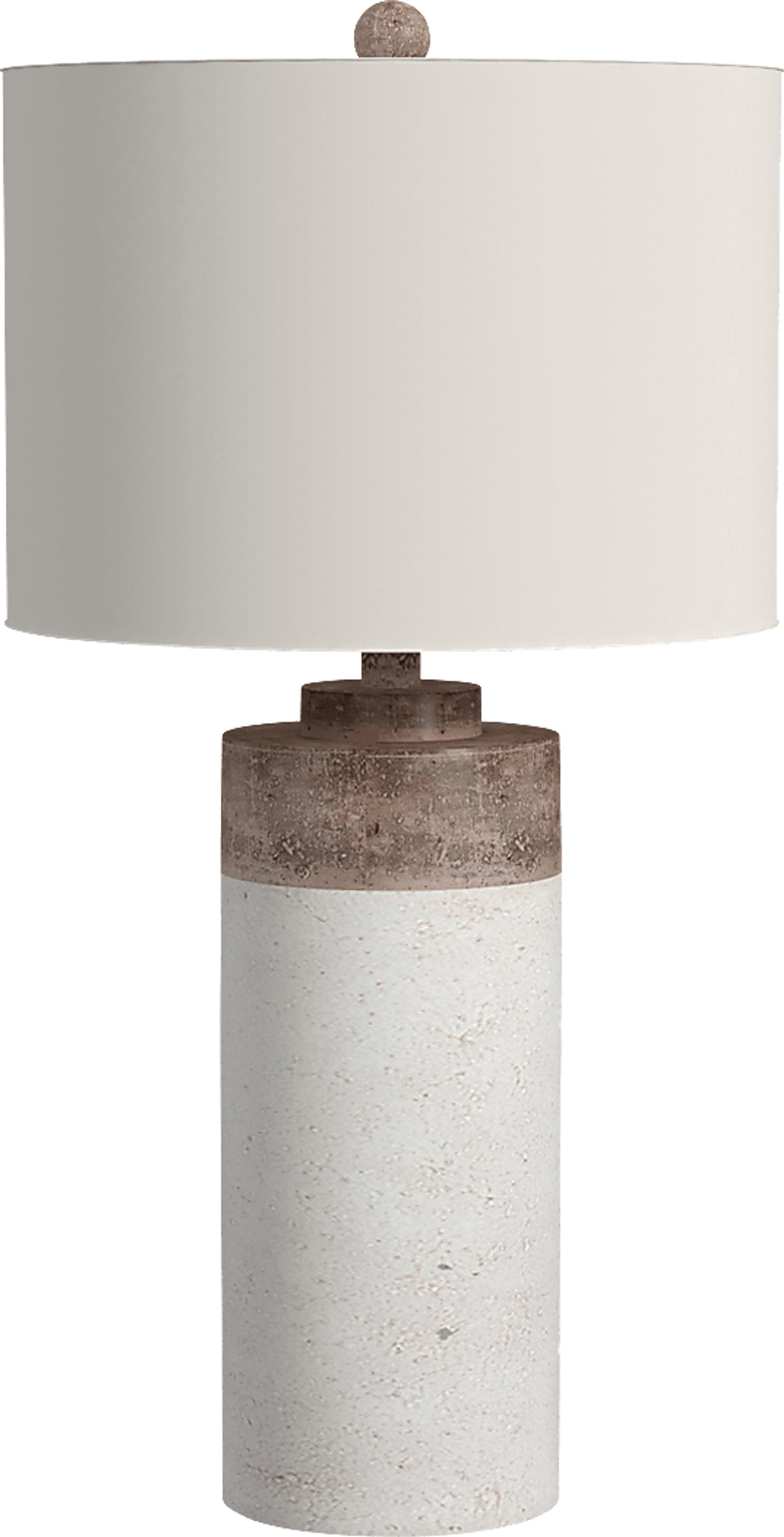 Pagosa Edge White Lamp - Image 1