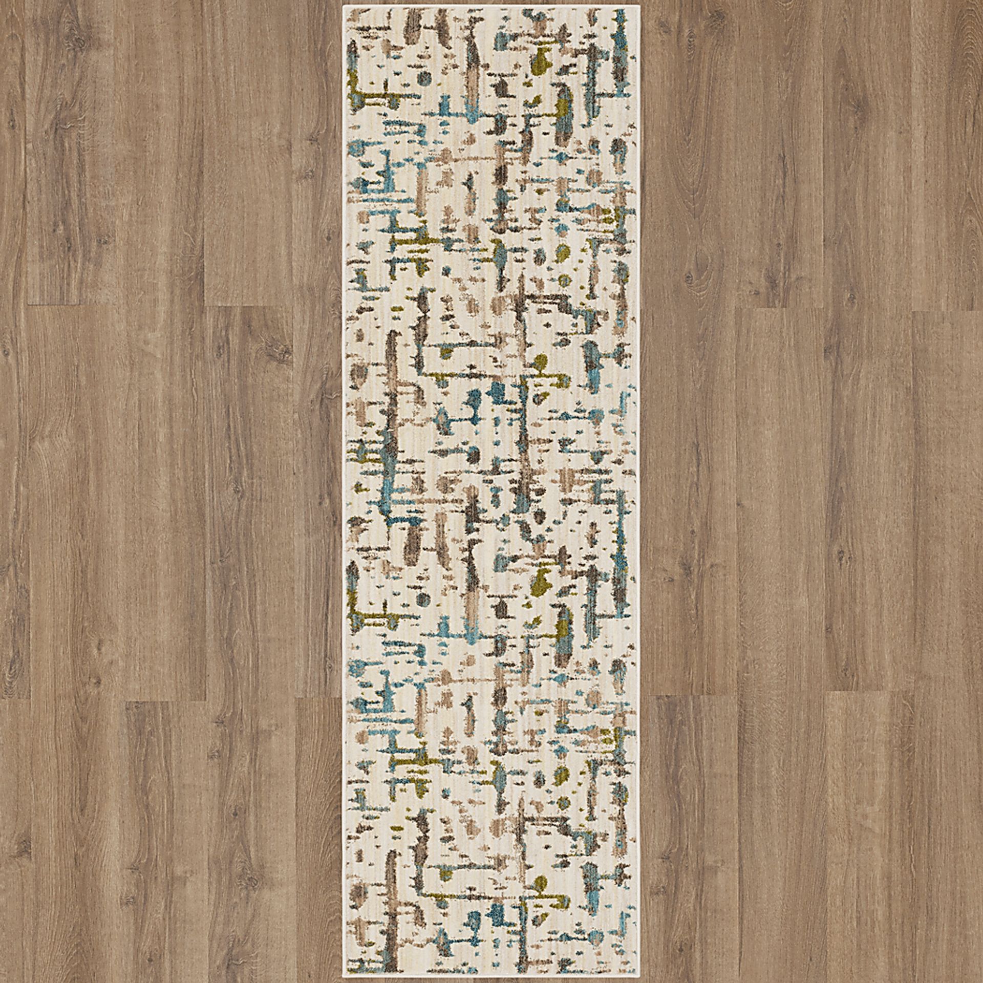 Pahokee Beige 2'4 x 7'10 Rug - Image 2