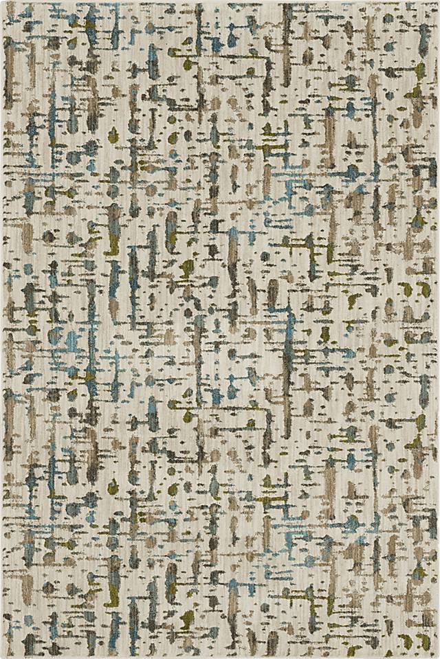 Pahokee Beige 5'3 x 7'10 Rug - Thumbnail - Image 1