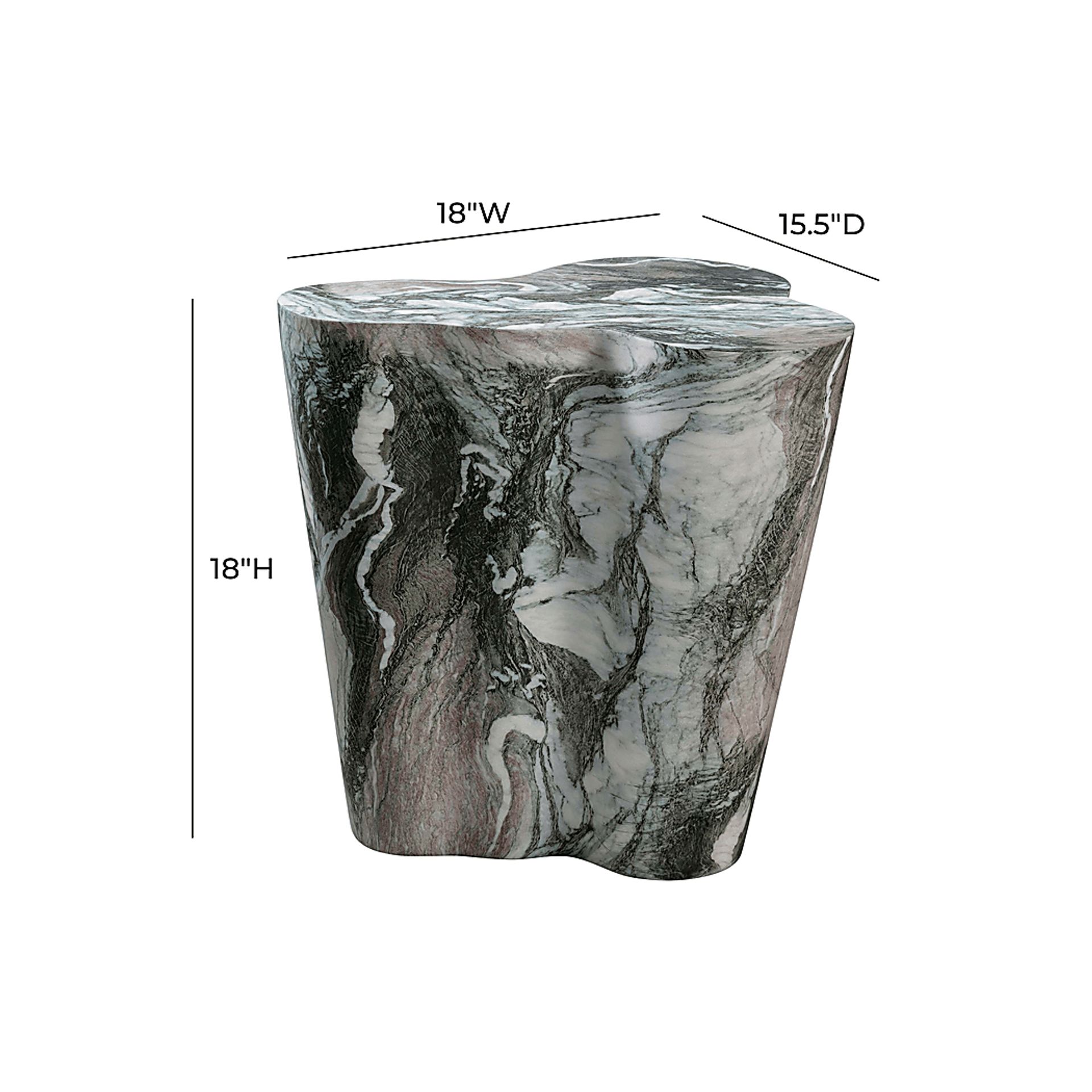Paich II Gray End Table - Image 6