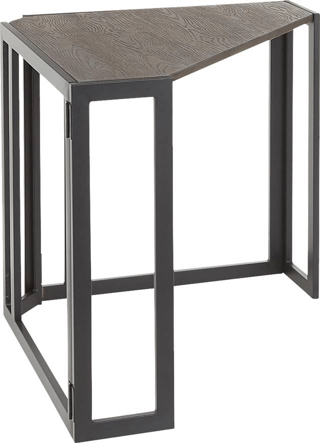Paigefield Espresso Corner Desk - Thumbnail - Image 5