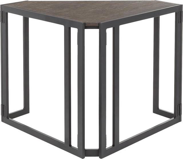 Paigefield Espresso Corner Desk - Thumbnail - Image 6