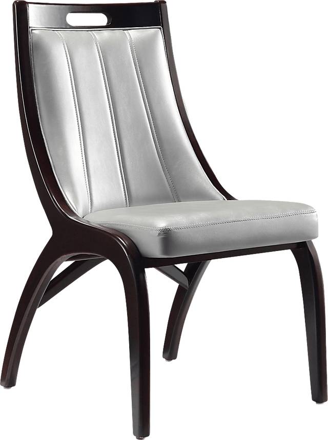Pakey Silver Side Chair, Set of 2 - Thumbnail - Image 4