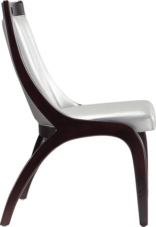 Pakey Silver Side Chair, Set of 2 - Thumbnail - Image 5