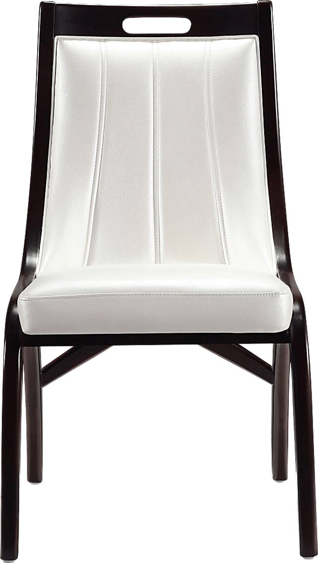 Pakey White Side Chair, Set of 2 - Thumbnail - Image 3