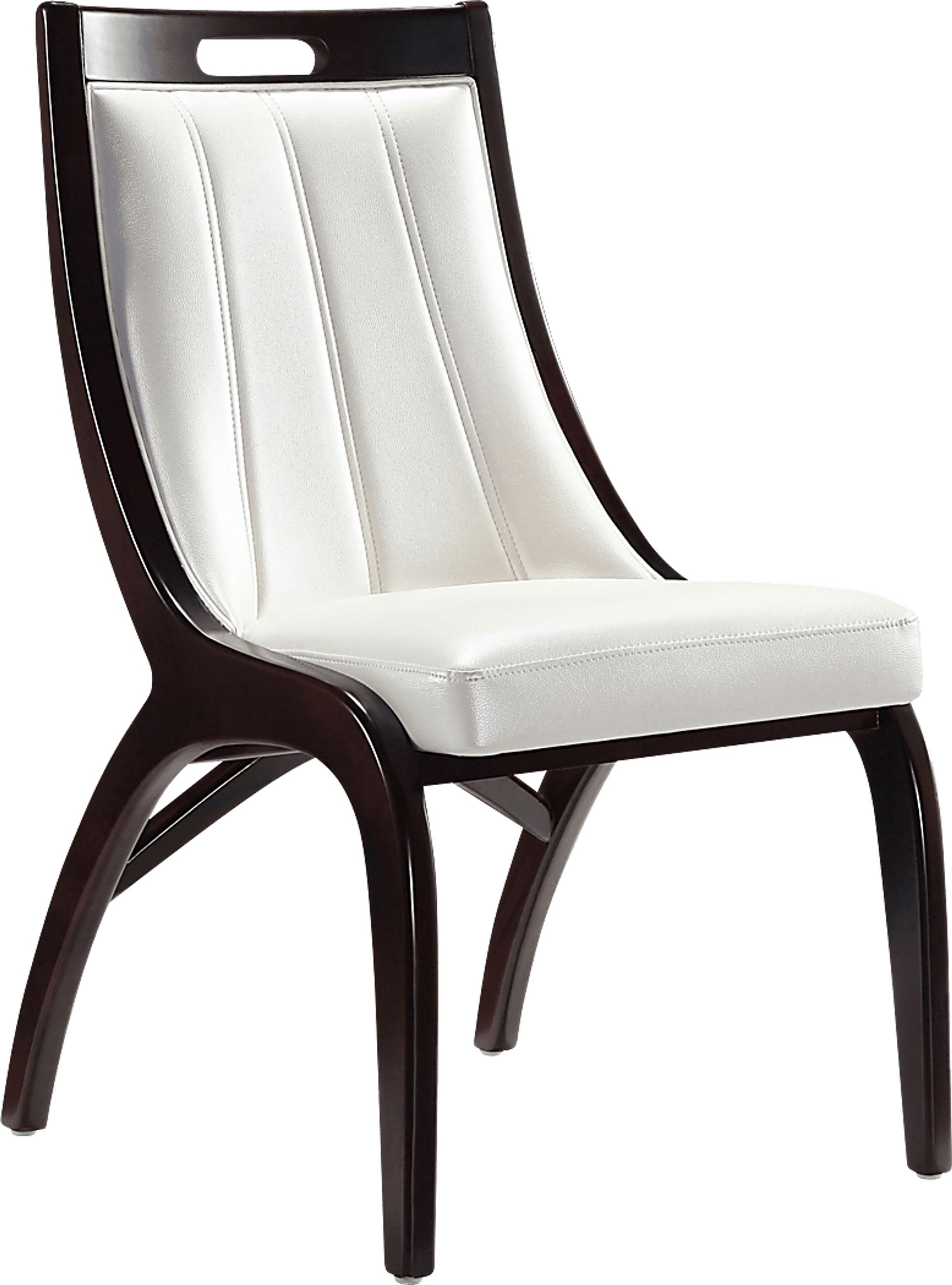 Pakey White Side Chair, Set of 2 - Image 4