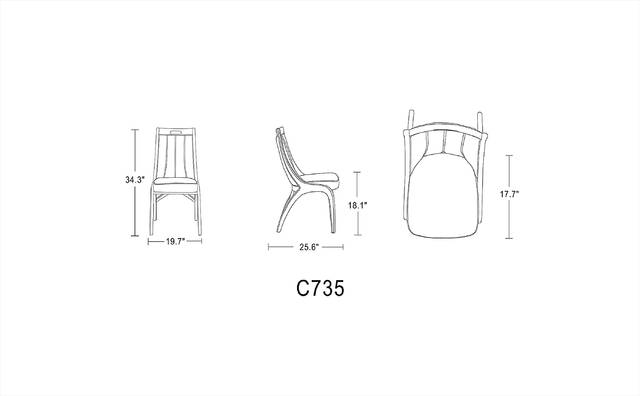 Pakey White Side Chair, Set of 2 - Thumbnail - Image 8
