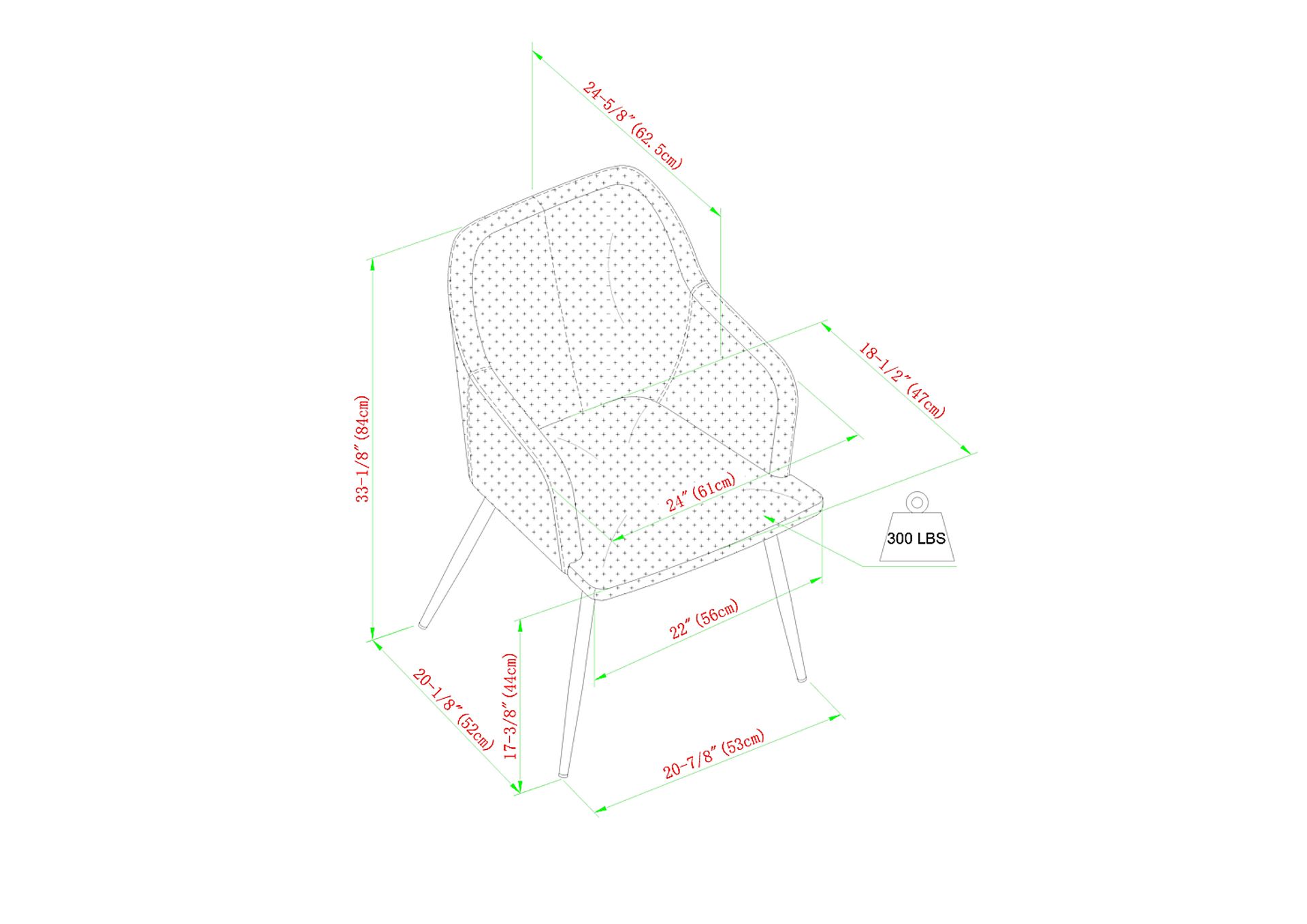 Paladora Indigo Arm Chair - Image 6