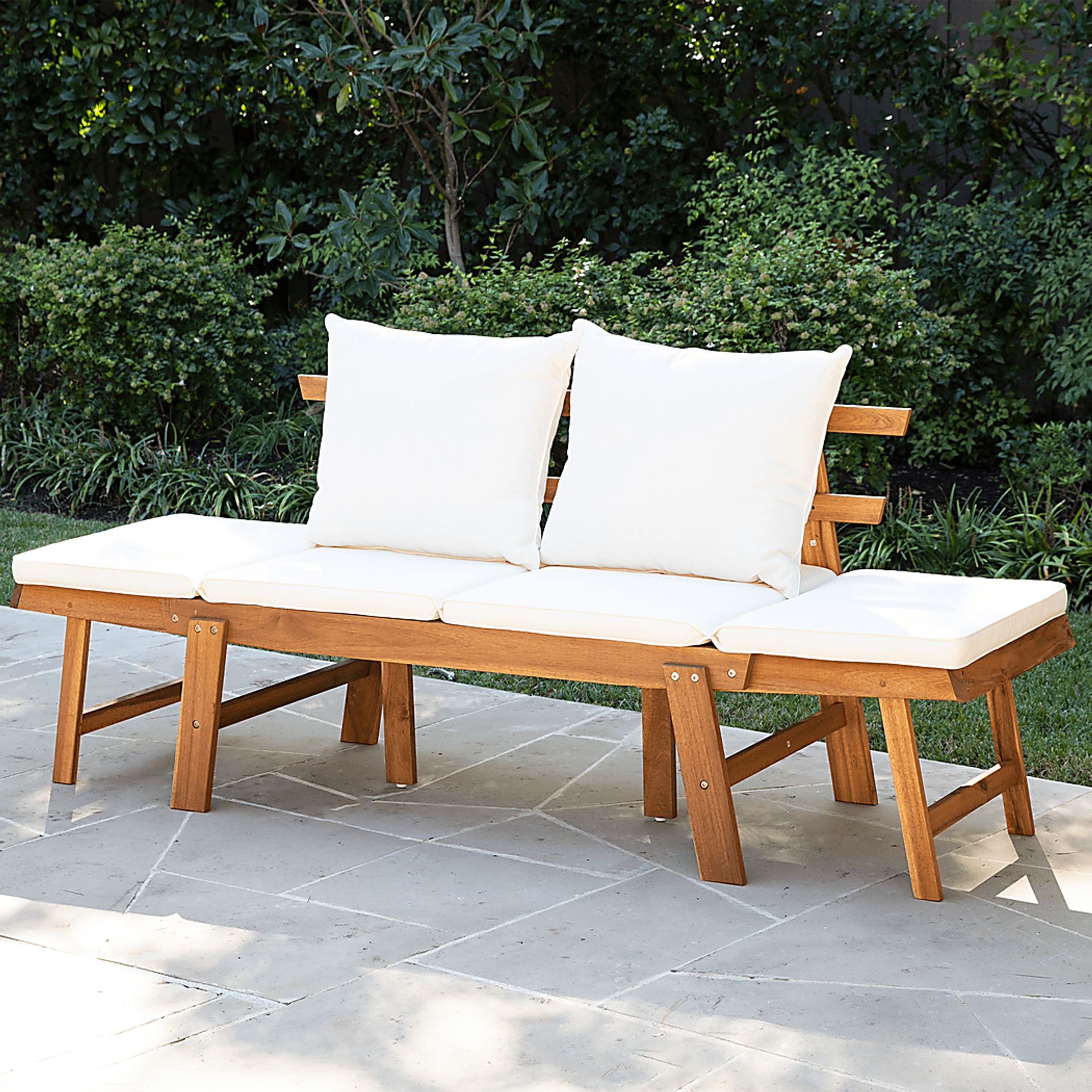 Palafox White Outdoor Accent Chair - Image 4
