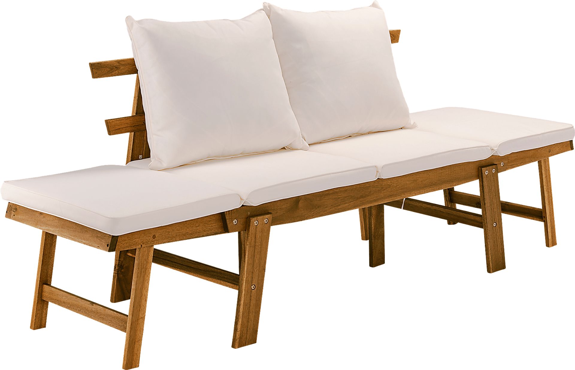 Palafox White Outdoor Accent Chair - Image 1