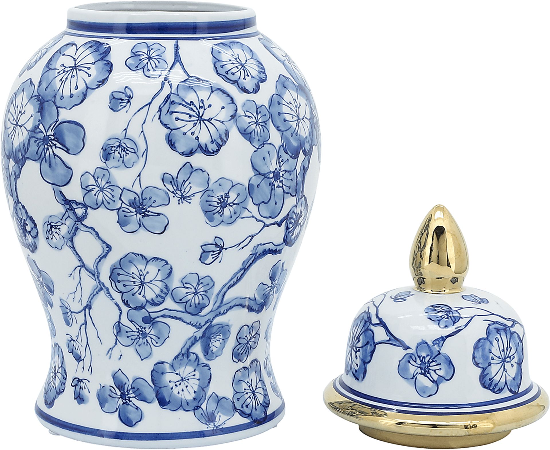 Palamedas Blue Temple Jar - Image 2