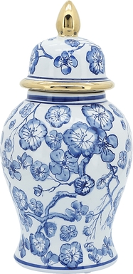 Palamedas Blue Temple Jar