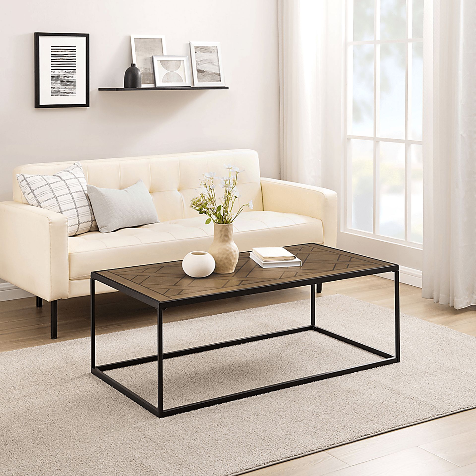 Palcia Brown Cocktail Table - Image 2