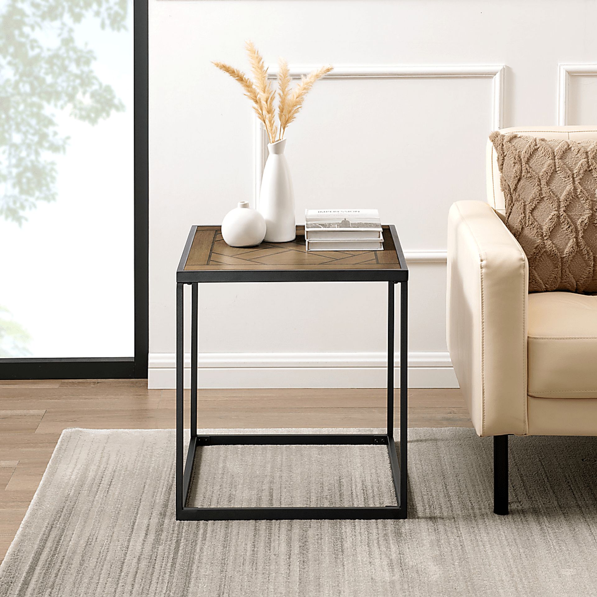 Palcia Brown End Table - Image 3