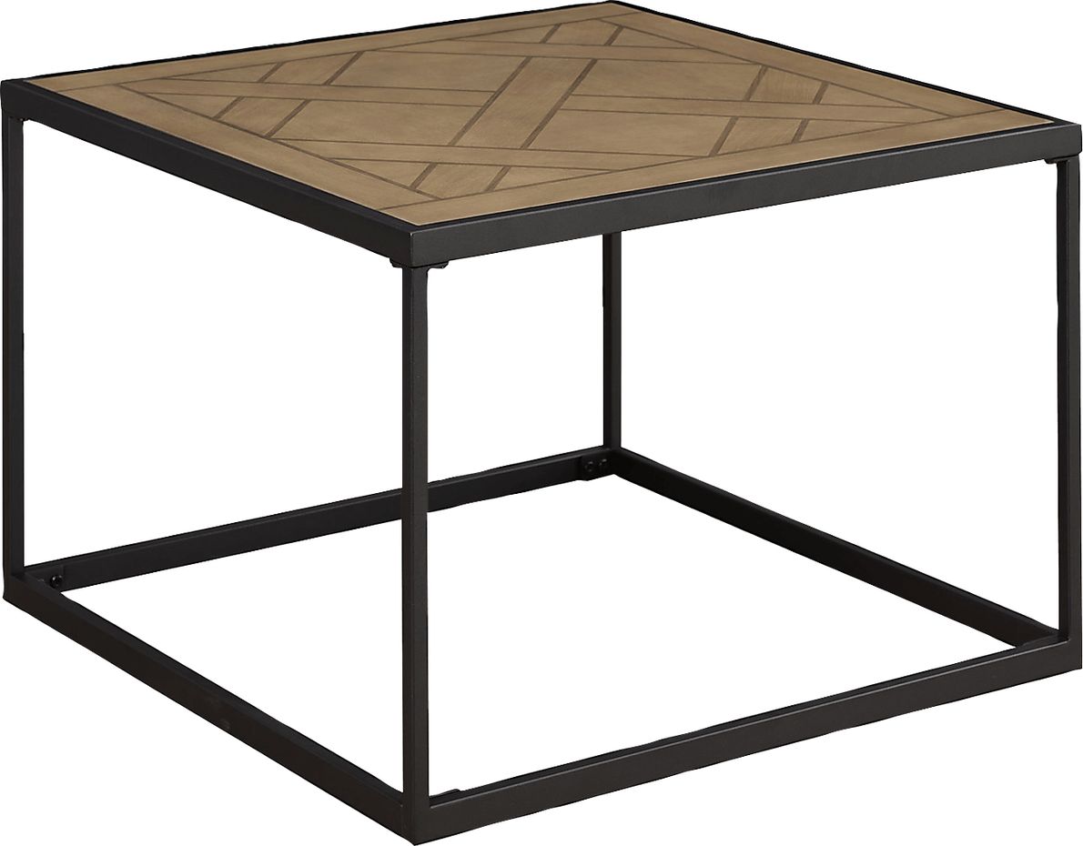 Palcia Brown Square Cocktail Table
