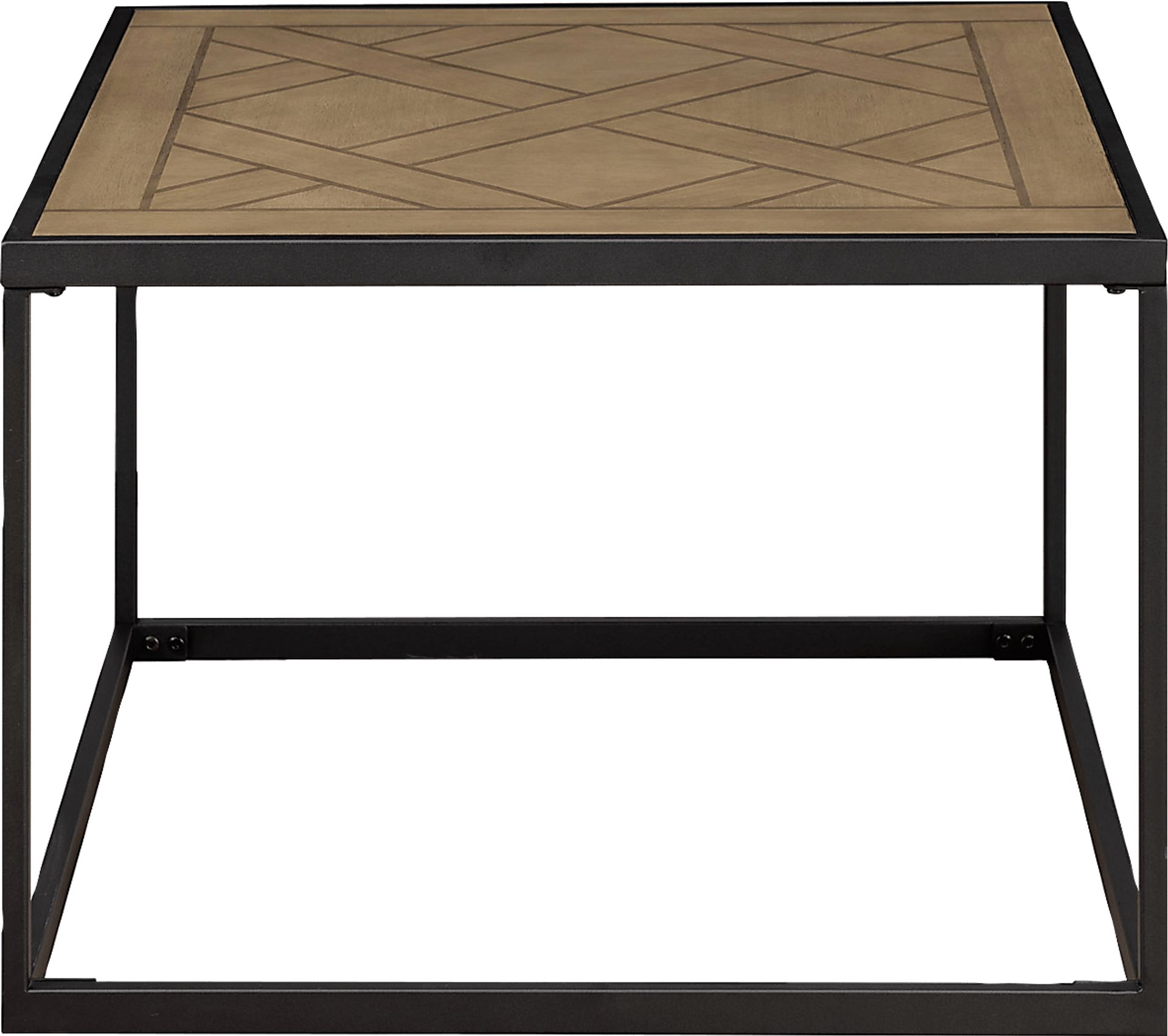 Palcia Brown Square Cocktail Table - Image 1