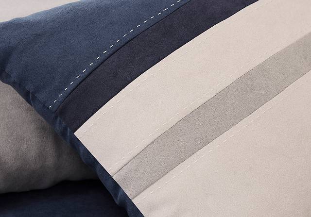 Palisades Blue 7 Pc King Comforter Set - Thumbnail - Image 2