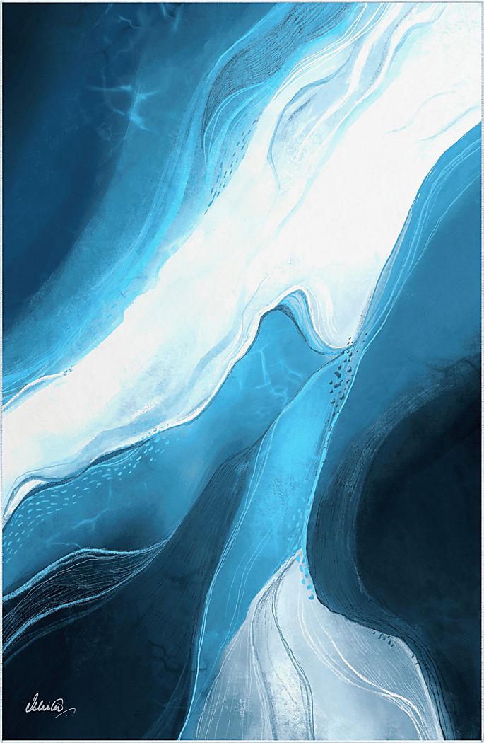 Palissandre Blue 5' x 7'7 Rug