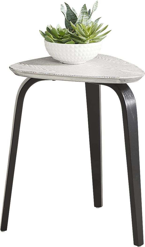 Pallola Dove Gray End Table Rooms To Go