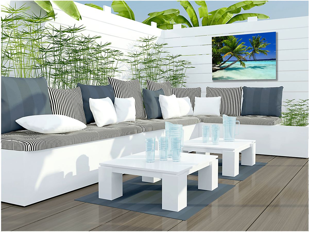 Palm Duo Outdoor Wall Decor Rooms to Go