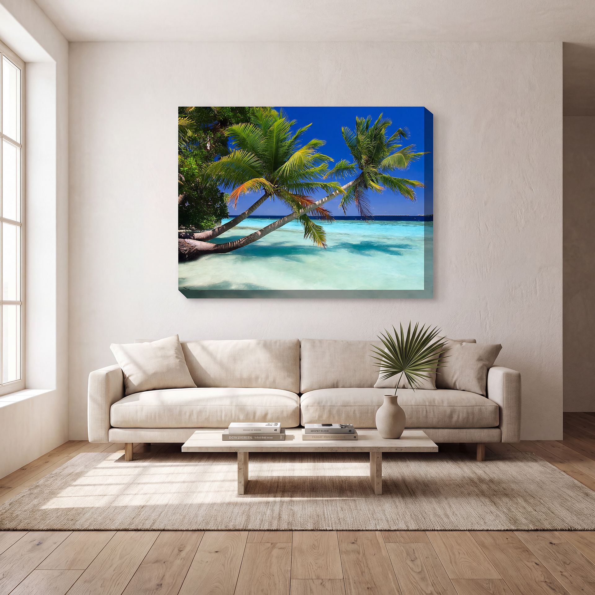 Palm Duo Outdoor/Indoor Wall Art - Image 3