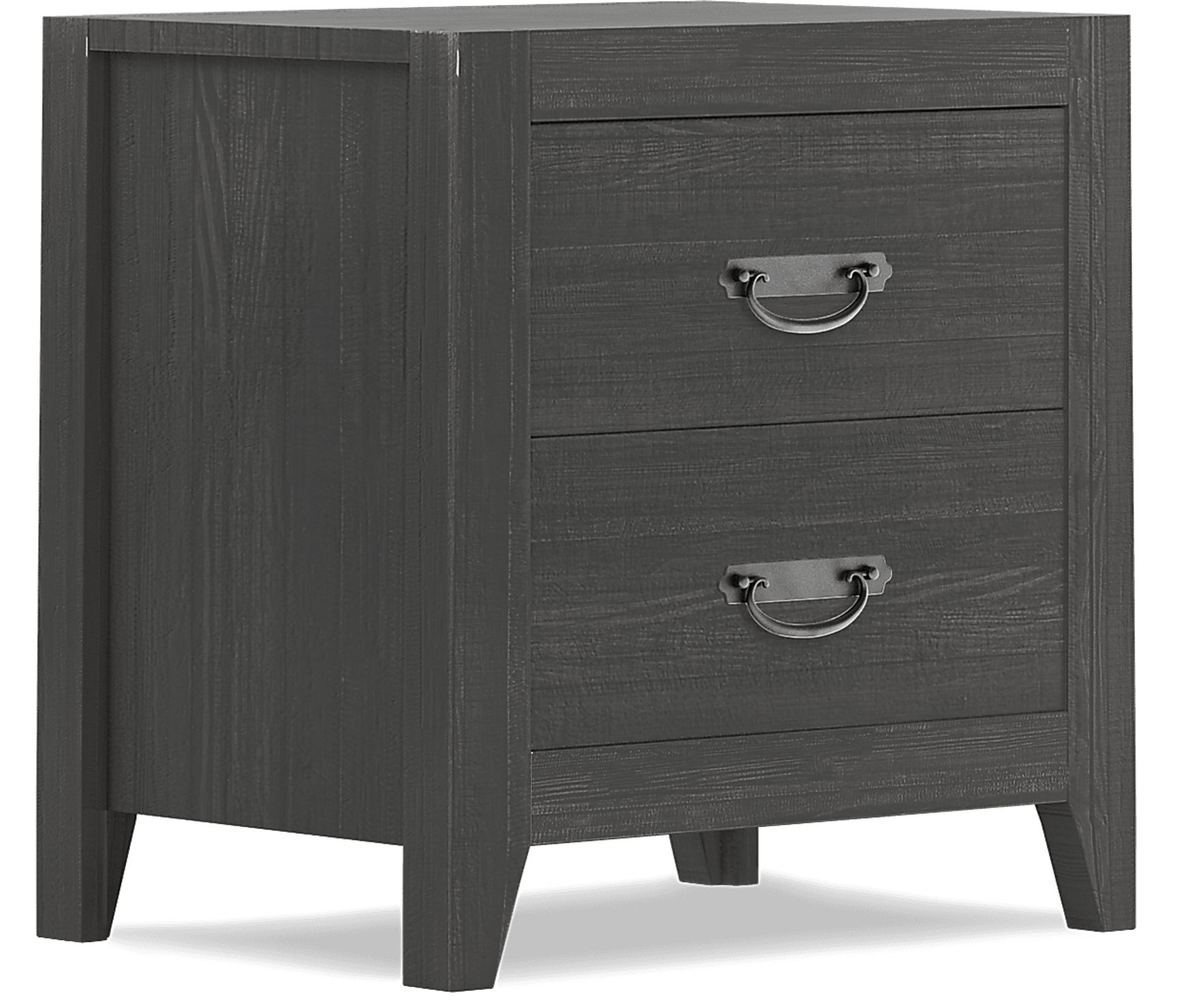 Palm Grove Black Nightstand - Image 2