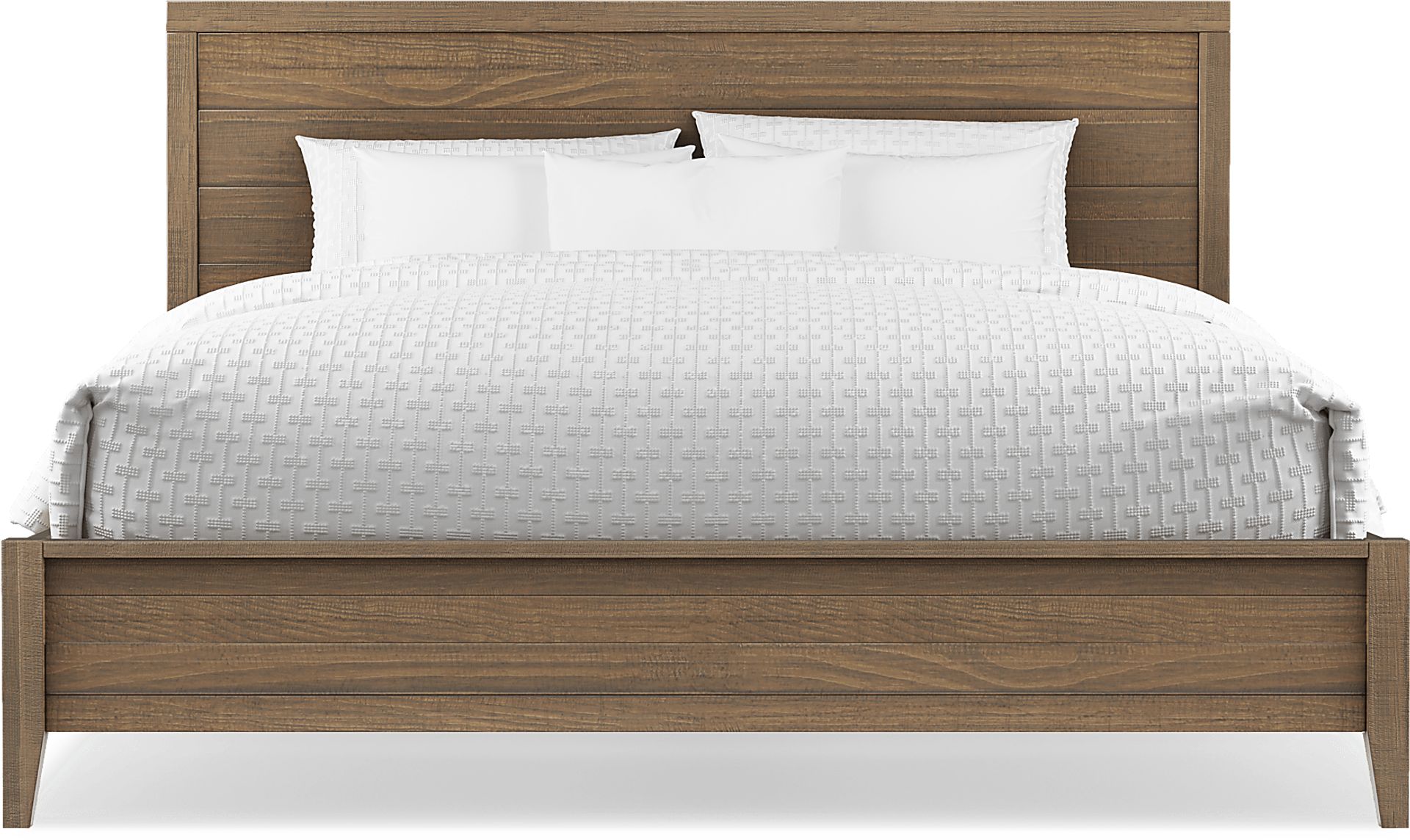 Palm Grove Brown 7 Pc King Panel Bedroom - Image 3