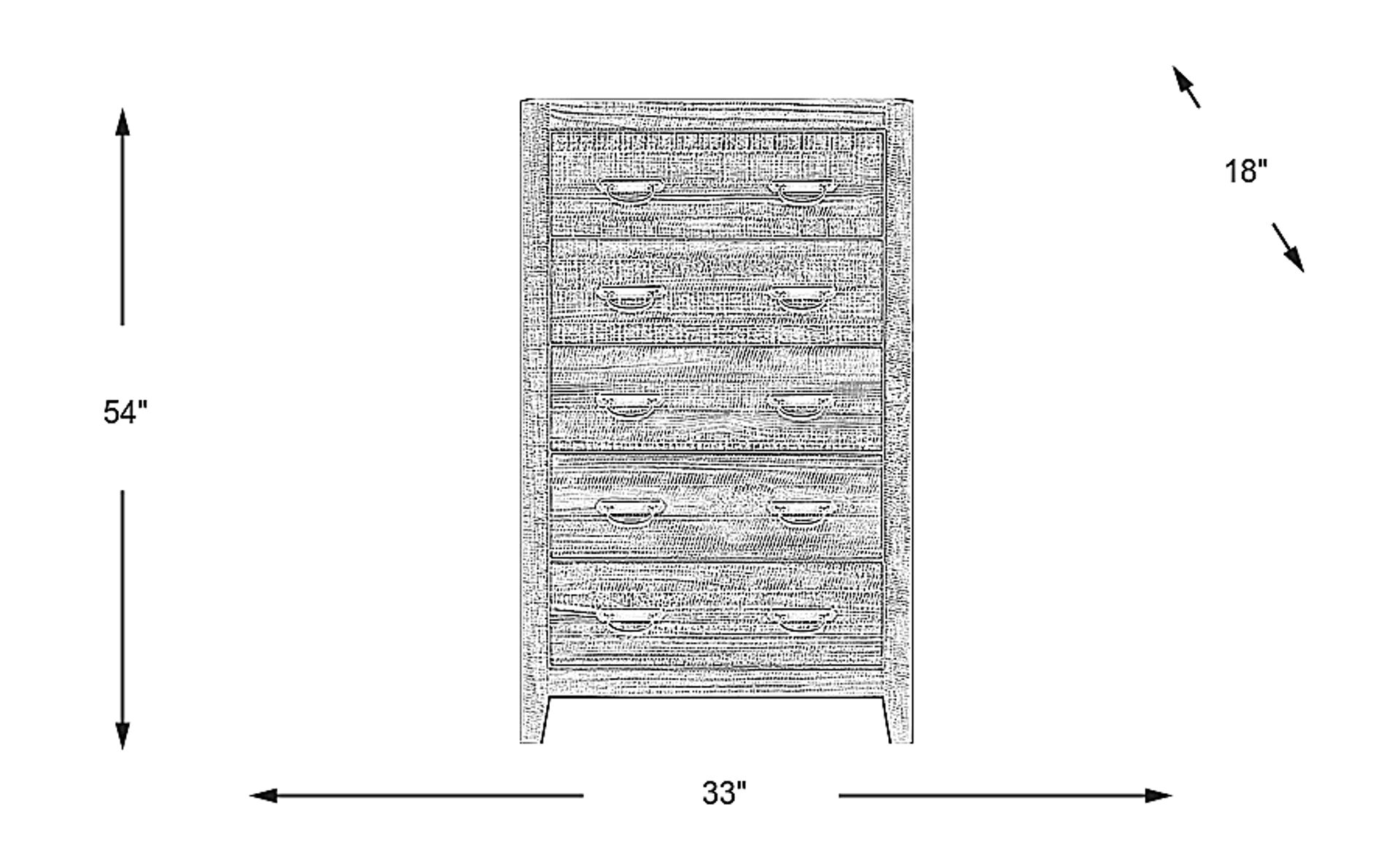 Dimension Image. Please refer to the Dimension Tab on this page for dimension details.
