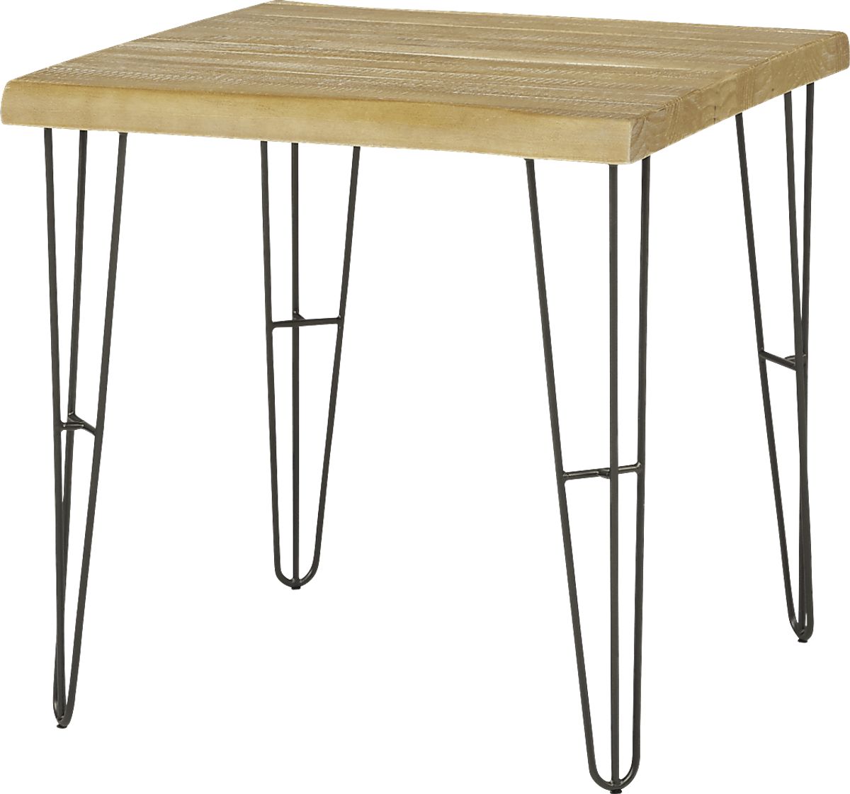 Palm Grove Brown Dark Wood End Table Rooms to Go