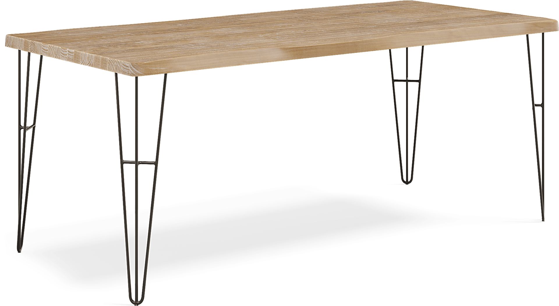 Palm Grove Brown 5 Pc Rectangle Dining Room with Brown Chairs - Image 2
