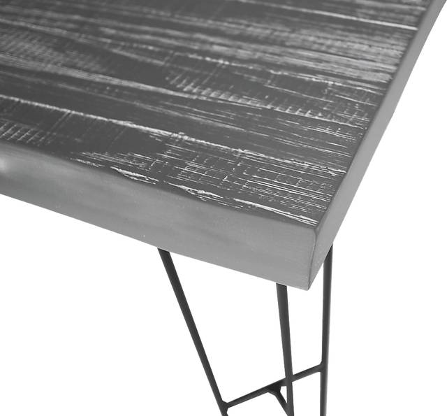 Palm Grove Gray Desk - Thumbnail - Image 3