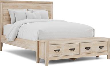 3 pc queen storage bed