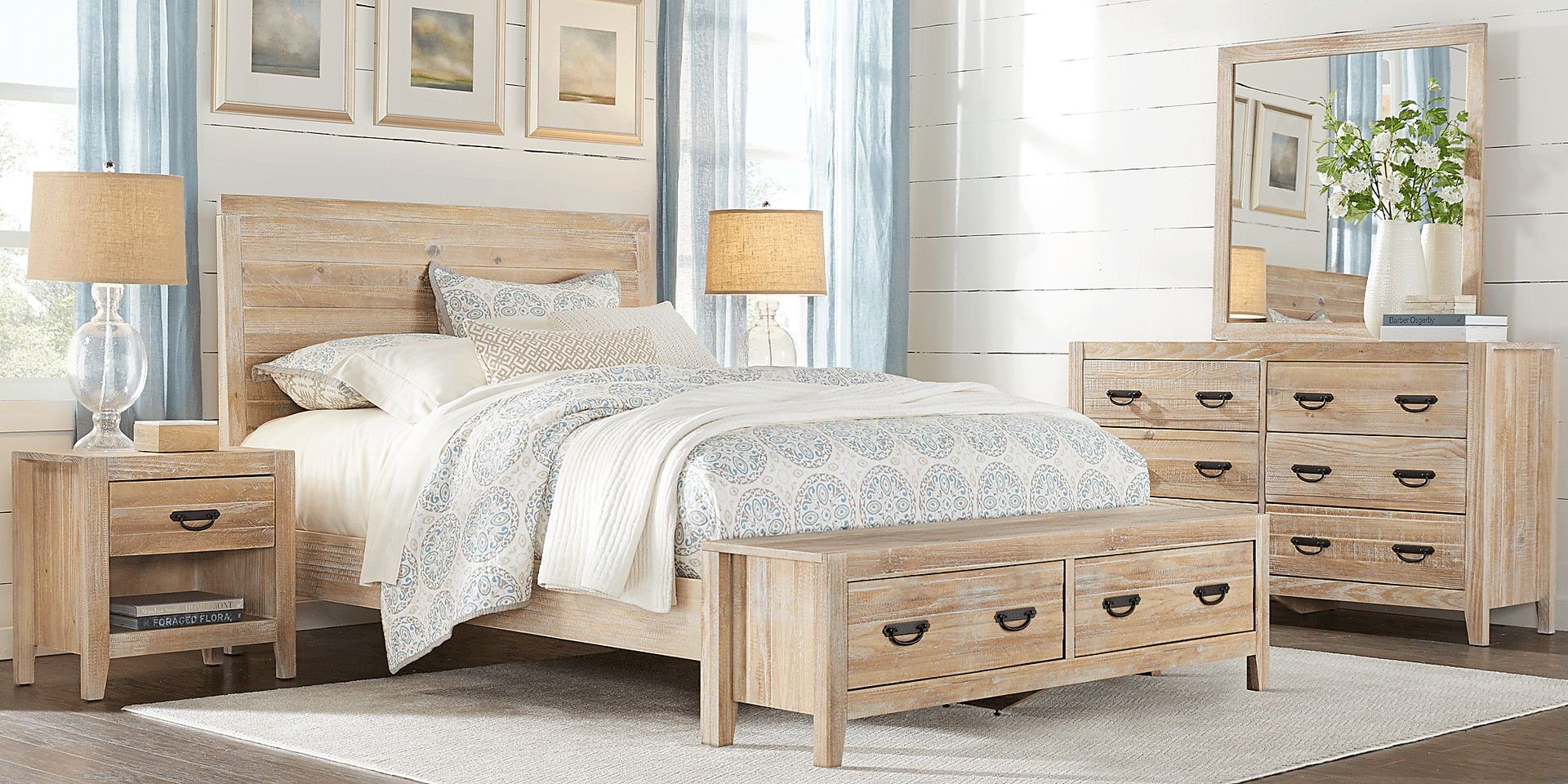 Palm Grove Taffy Open Nightstand - Image 2