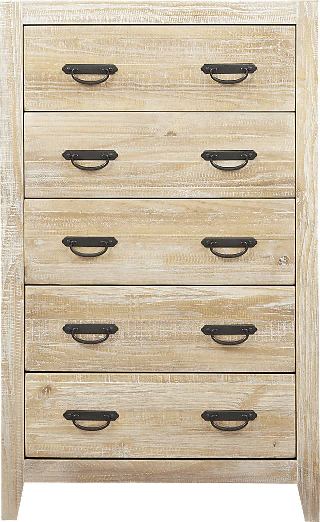 Palm Grove Taffy 5 Pc King Panel Bedroom - Thumbnail - Image 5