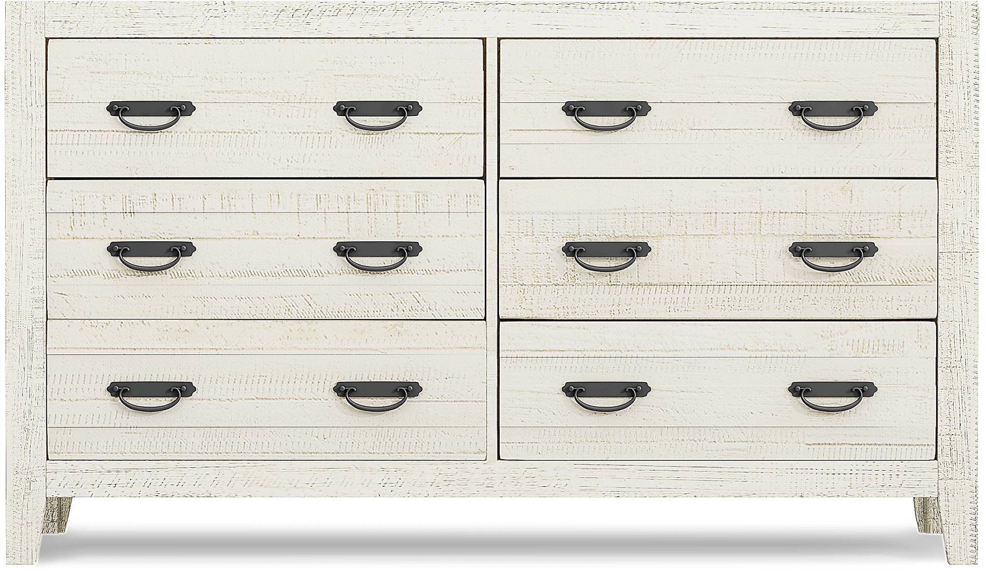 white dresser