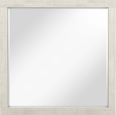 Palm Grove White Mirror