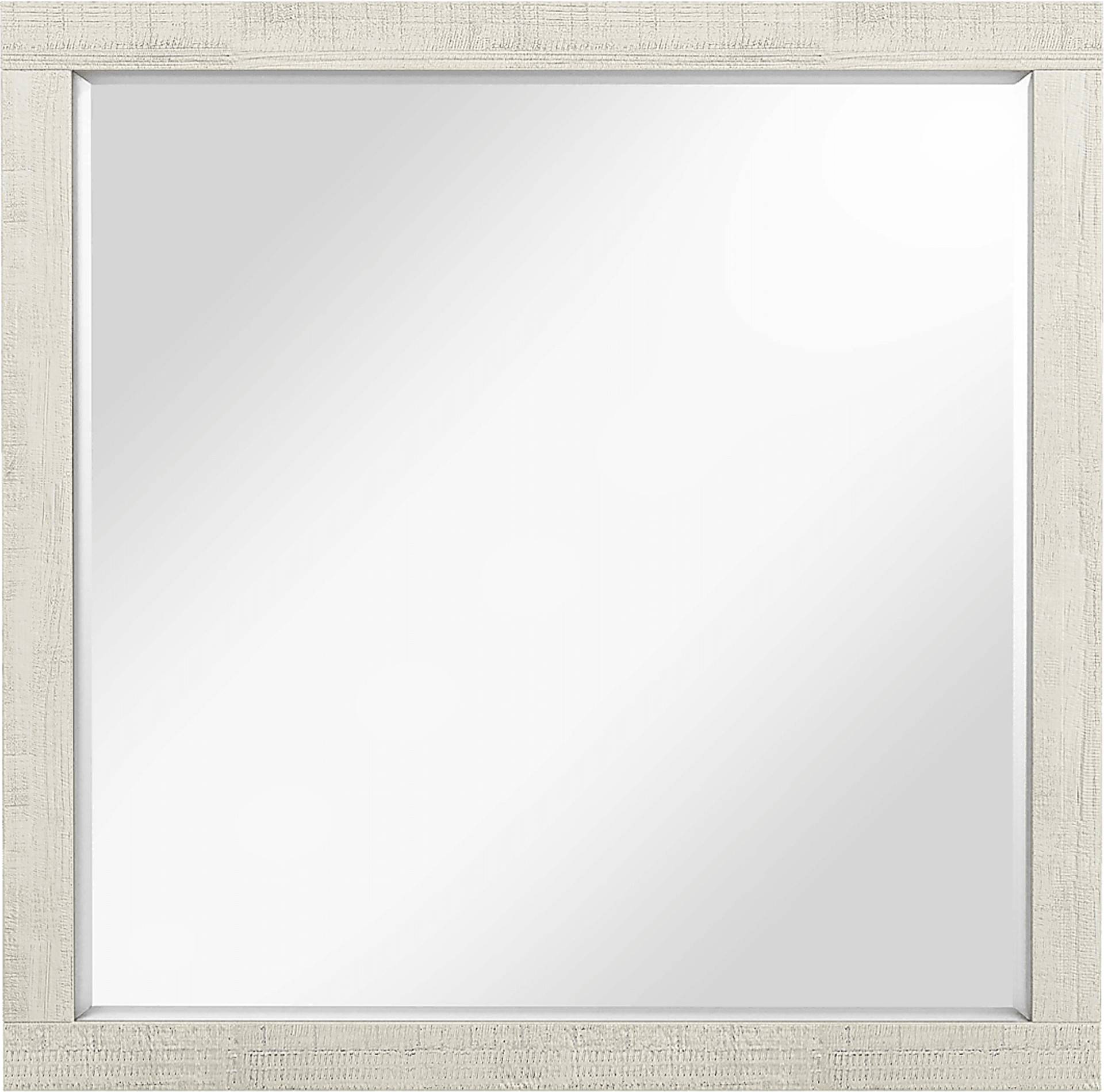 white mirror