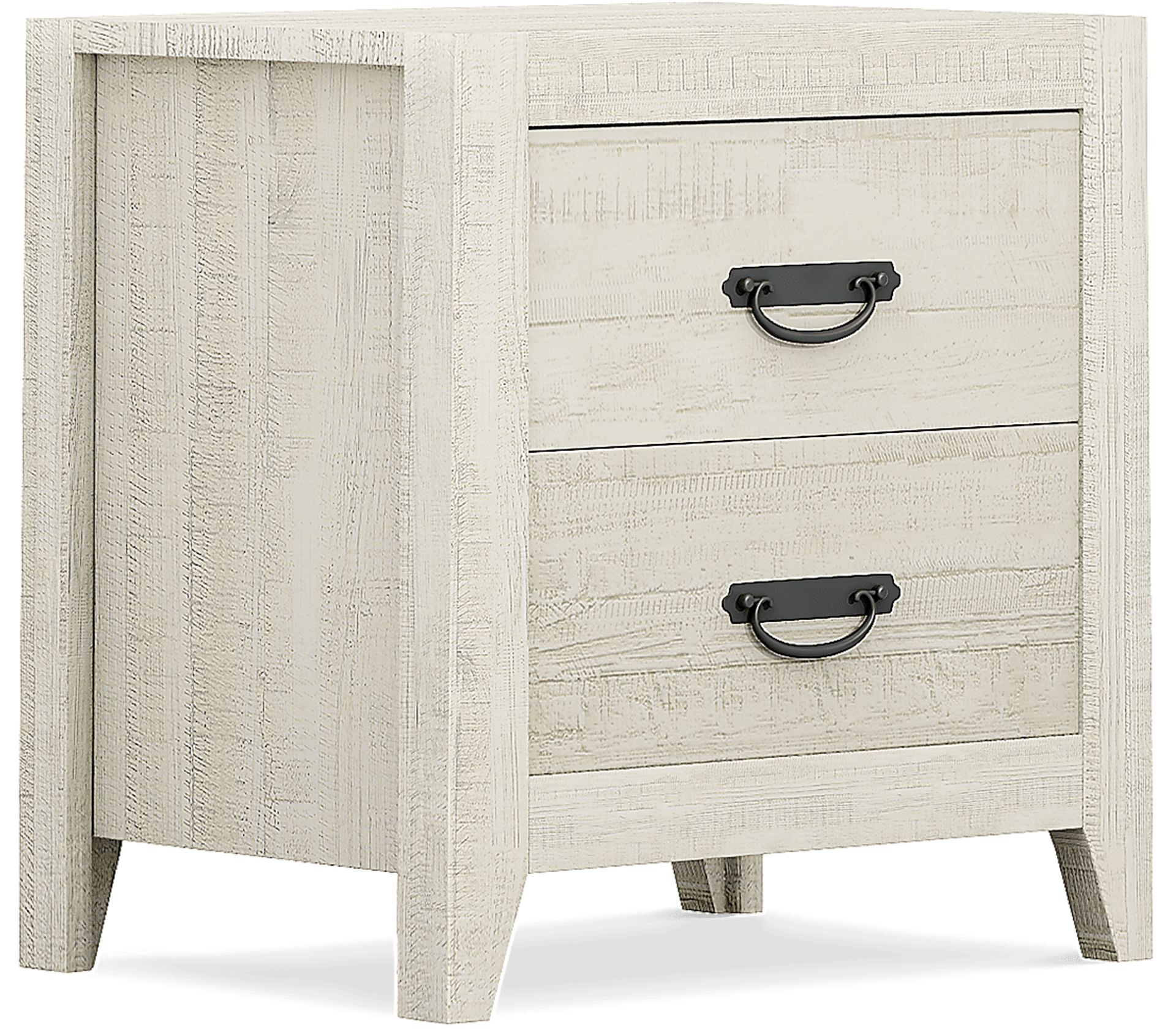 Palm Grove White 5 Pc Queen Panel Bedroom - Image 9