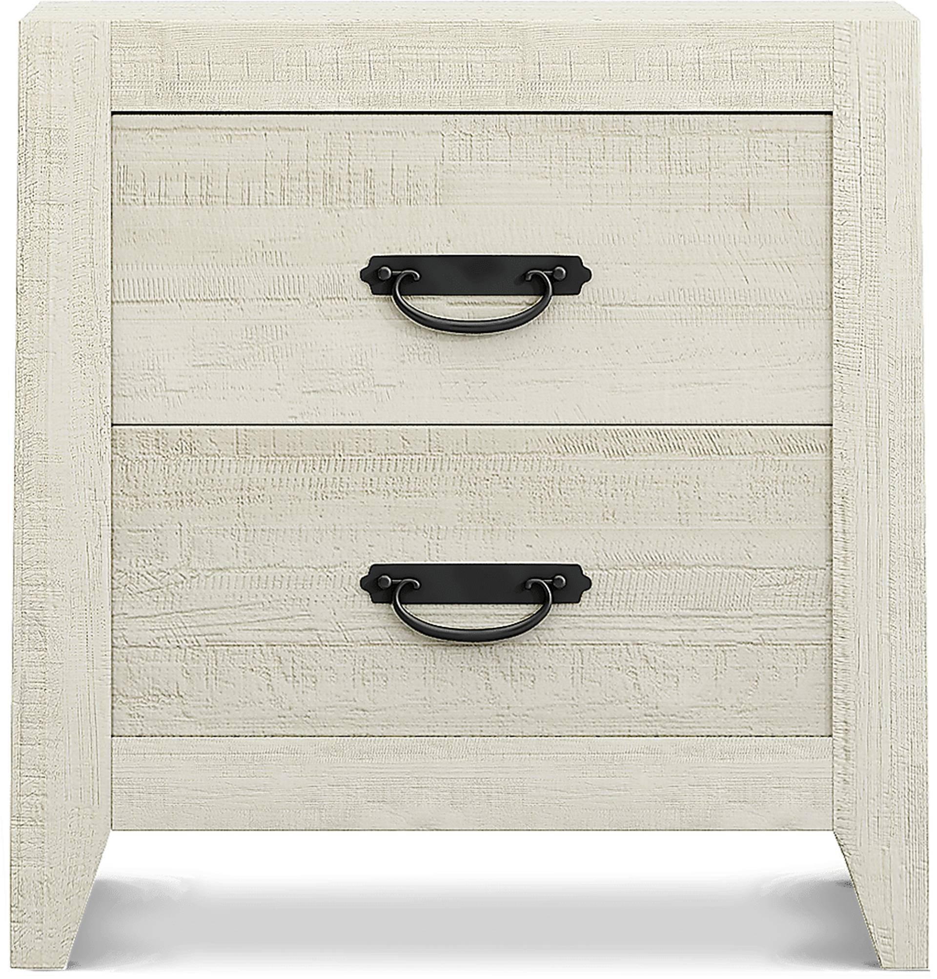 white nightstand