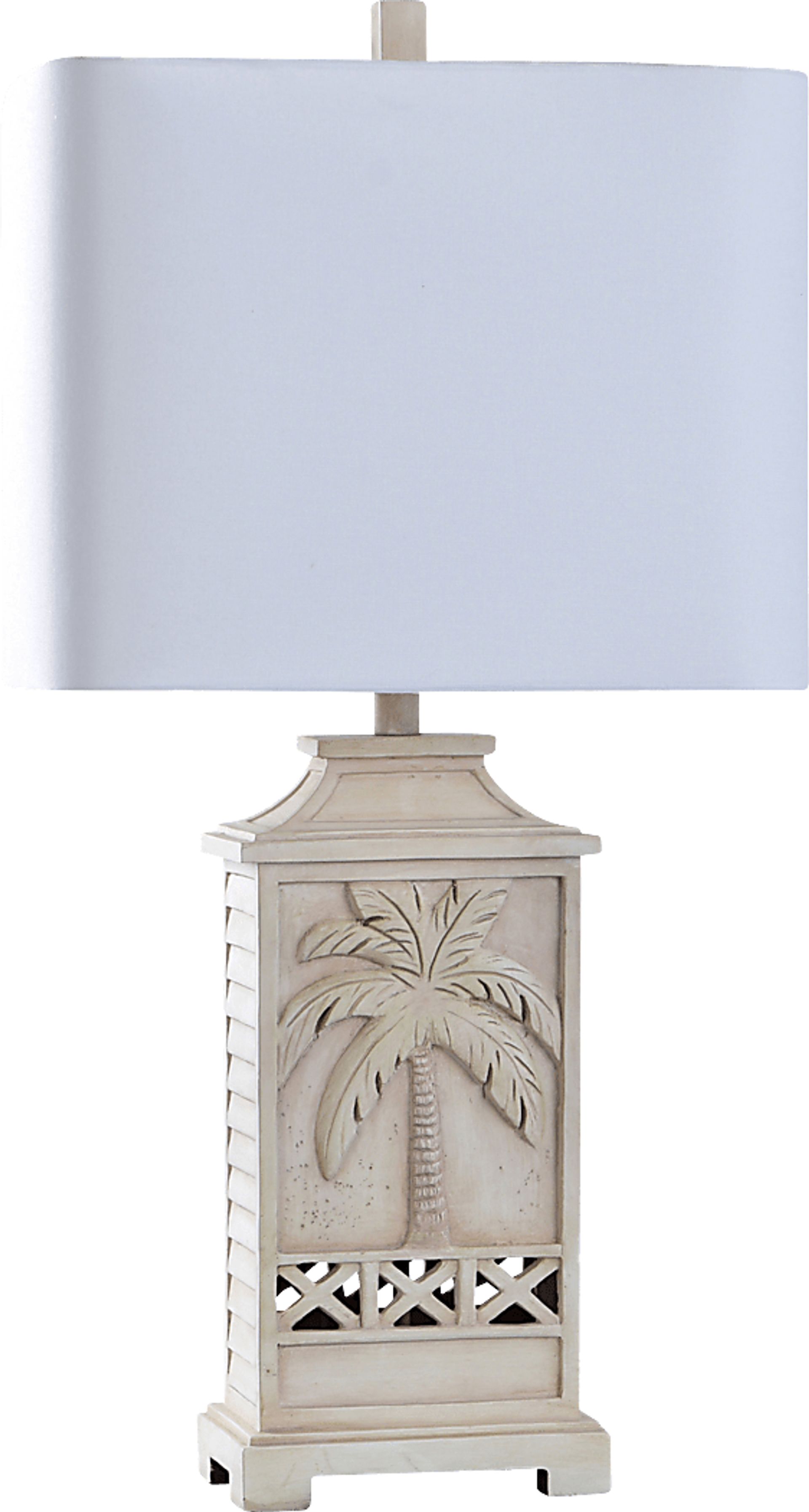 Palma Moor Cream Lamp - Image 1