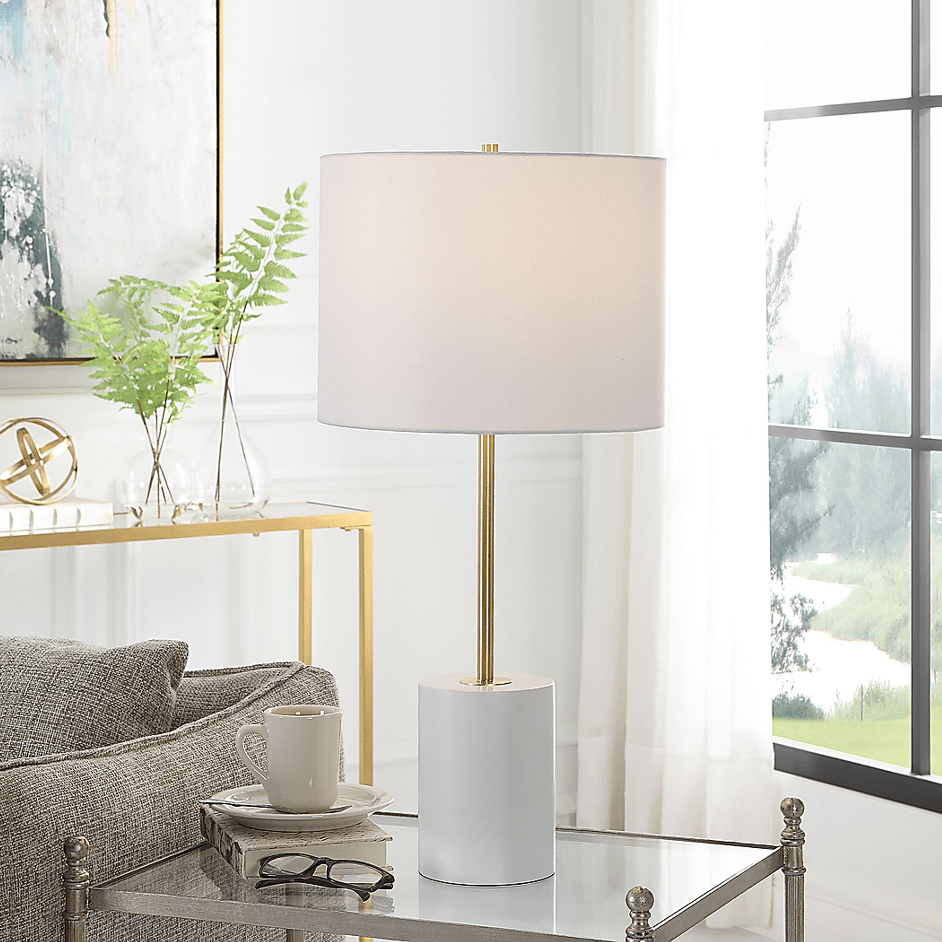 Palmarito Cave White Lamp - Image 3