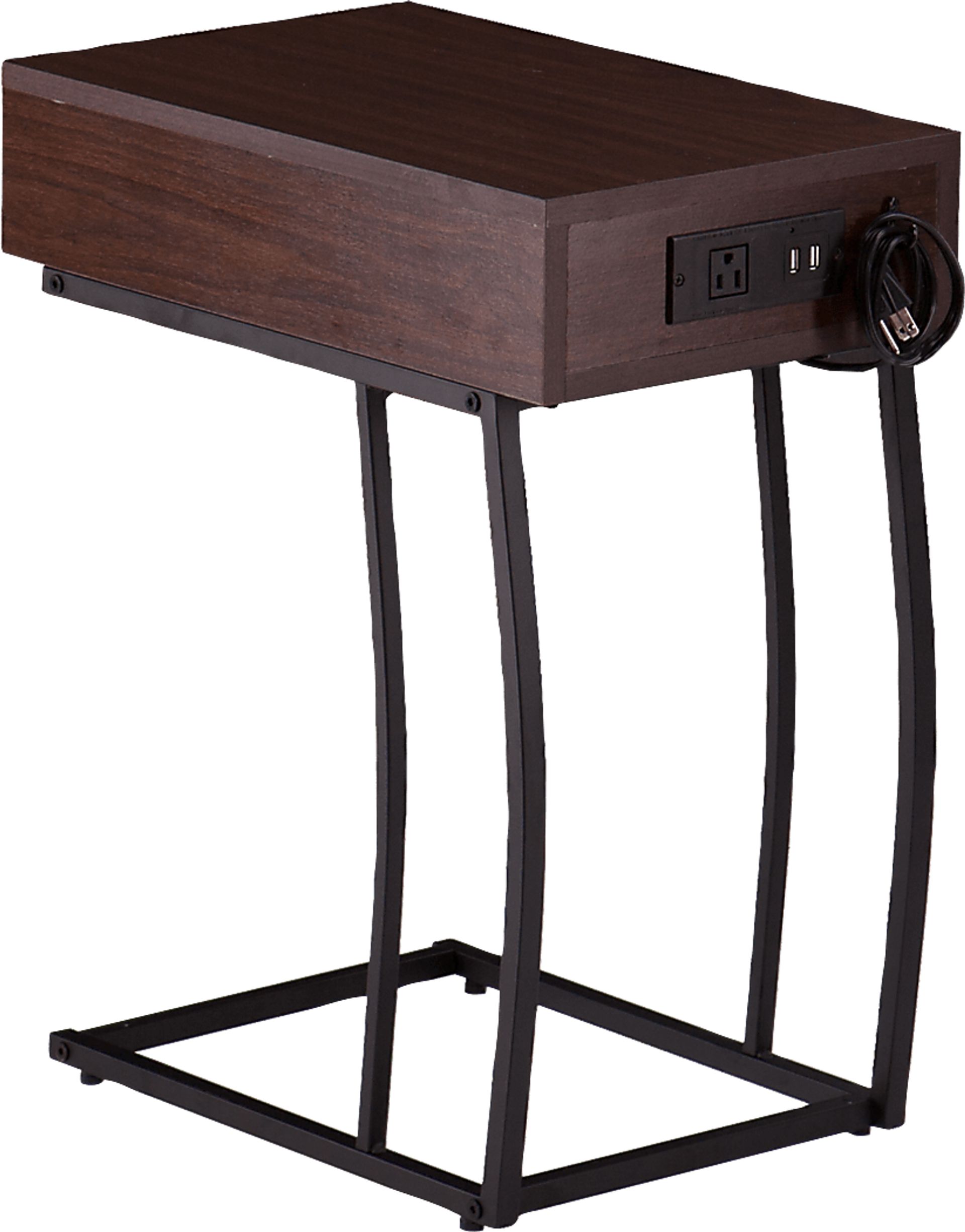 Palmcrest Walnut Accent Table - Image 5
