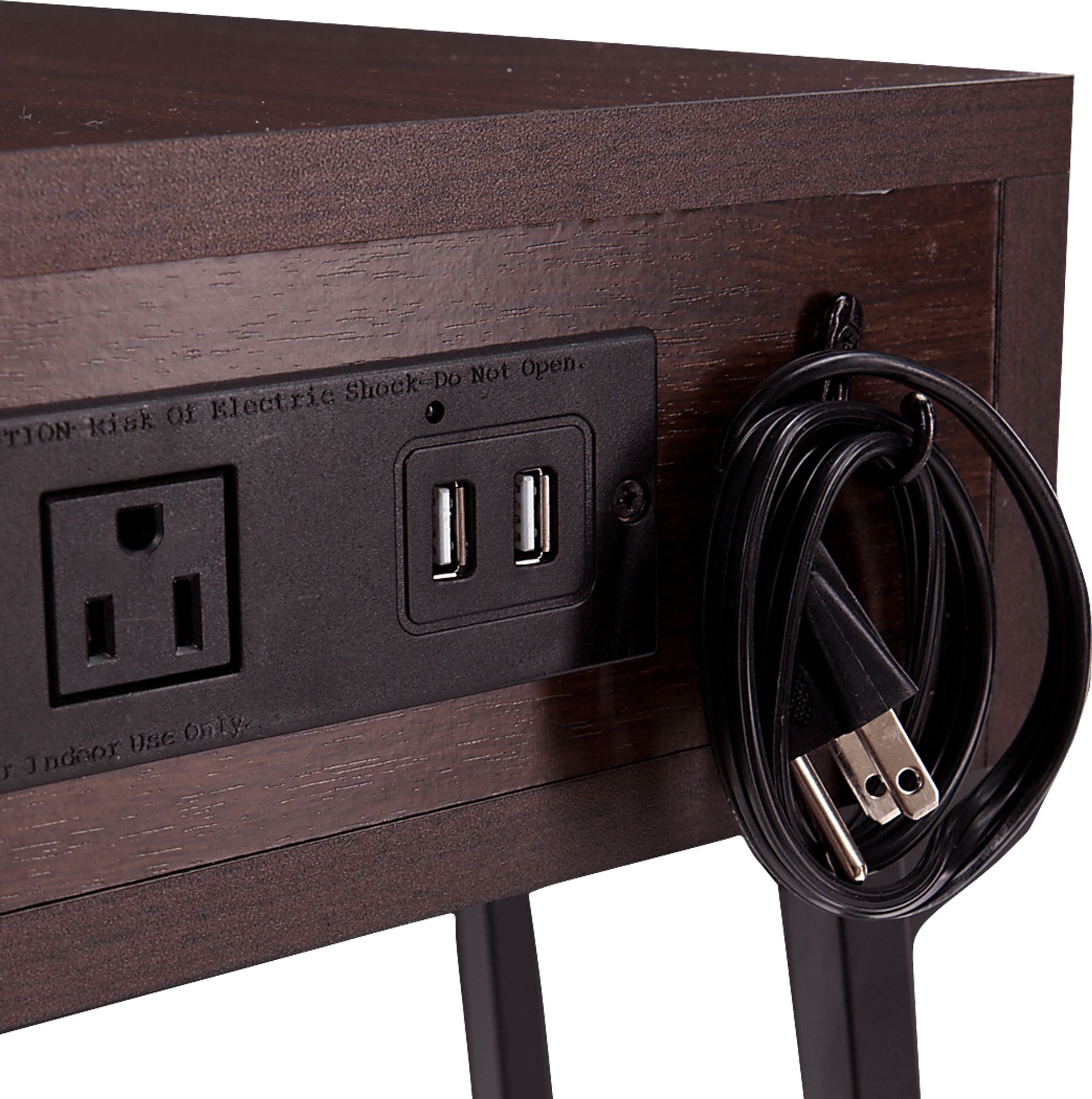 Palmcrest Walnut Accent Table - Image 6