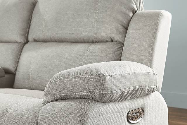 Palmer Point Gray 5 Pc Dual Power Reclining Sectional - Thumbnail - Image 4